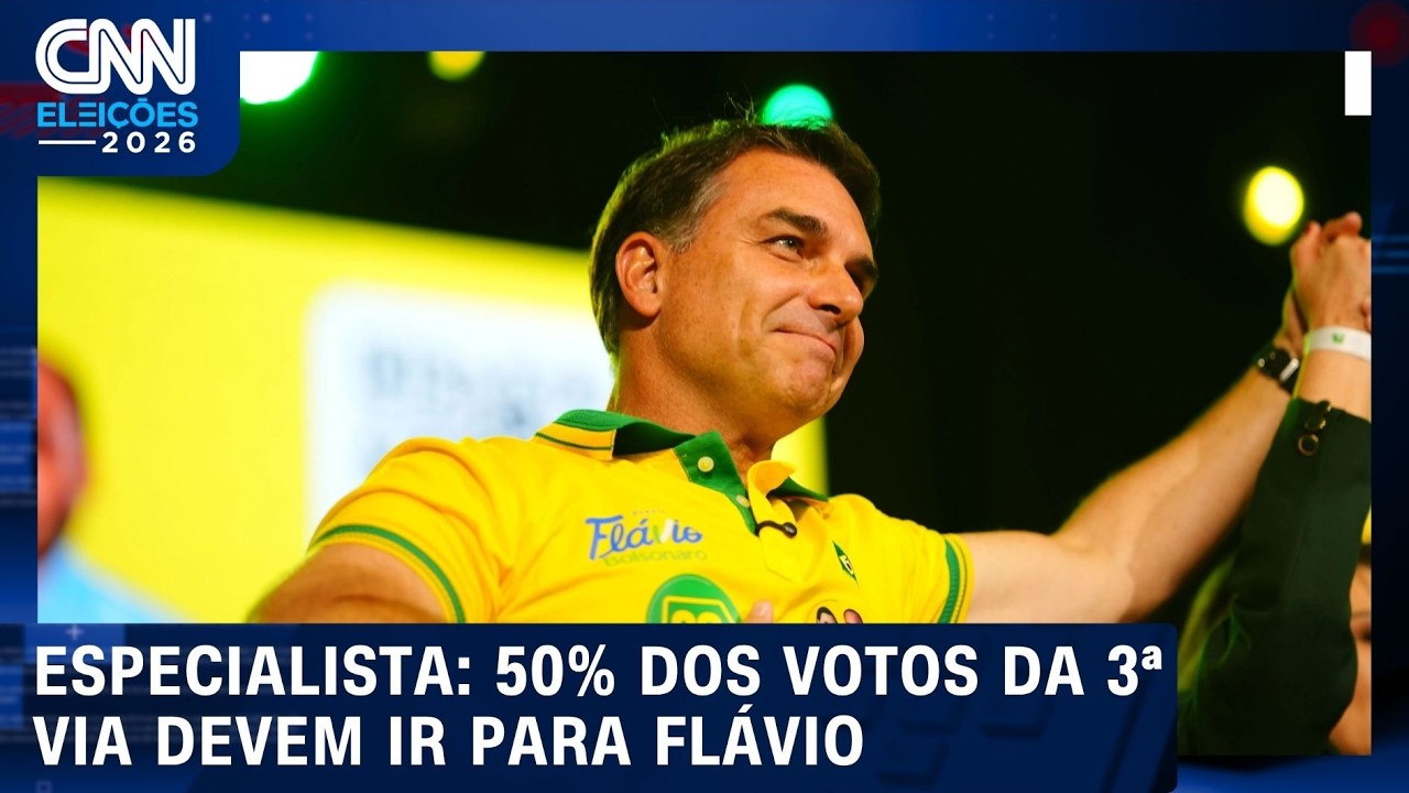 Ao menos 50% dos votos de terceira via devem ir para Flávio, diz especialista | WW