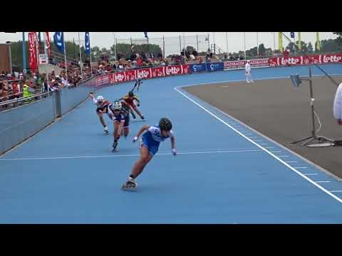500m series junior ladies 3 (European Championships Inline Skating 2018)
