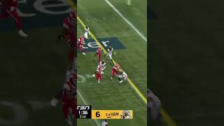 Tyreik McAllister Finds The Endzone Against His Former Team ???? #touchdown #cfl #football #stampeders