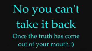 Stephanie mcintosh - You should have lied-lyrics.