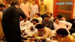 Aj na javen javaid slamat bakshi&#39;s qawali live qawwali concert at Rahat Ali Khan&#39;s house