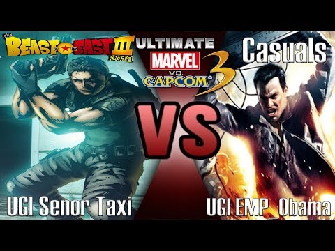 The Beast in The East 2018 UMVC3 Casuals - UG| Senor Taxi VS UG| EMP_Obama