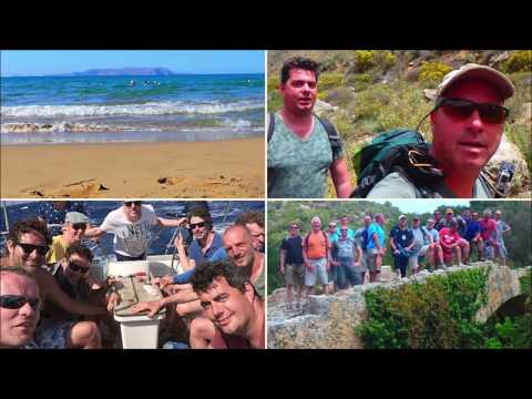 Veteranen voetbalclub SV Donk op Kreta