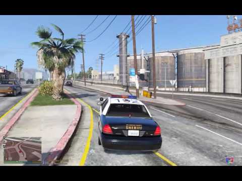 GTA V LSPDFR # 1 COPS (I hit somebody)