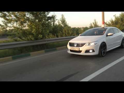 VW Passat CC on 20" Vossen CV3 Graphite