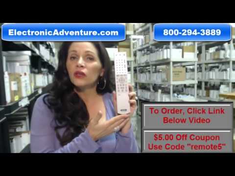 Original Sony RMT-D205A DVDR Remote Control Coupon $5 Off - ElectronicAdventure.com