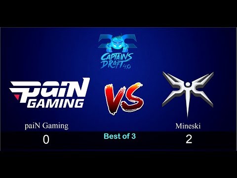 [Dota 2 LIVE] paiN Gaming VS. Mineski | Captain Draft 4.0 | Quarter Final | Best Of 3