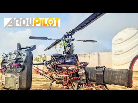 Old flybar heli doing Ardupilot