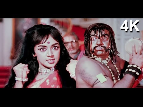 Kaun Hai Woh Kaun Mujhe Kisne Jagaya |  Waris 4K Video Song | Mehmood & Hema Malini 70s Comedy Song