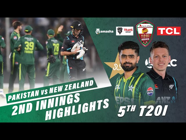 2nd Innings Highlights | Pakistan vs New Zealand | 5th T20I 2024 | PCB | M2E2U