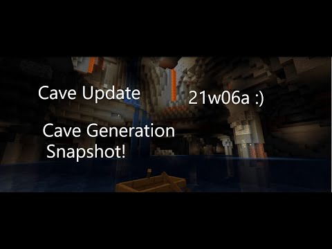 MyNameIsBlueNova - Minecraft cave update (CAVE GENERATION SNAPSHOT IS SO COOL!)