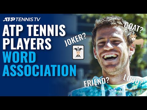 ATP Tennis Stars Play Word Association!