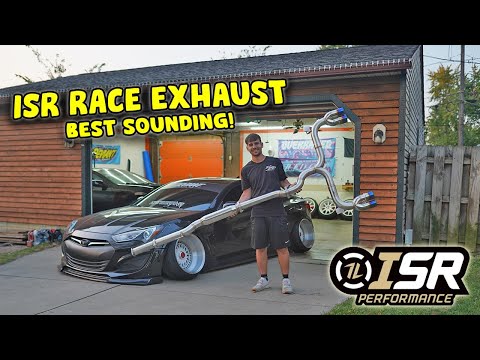 The Perfect Genesis Coupe Exhaust!! ISR Race Catback & Test Pipe Install!