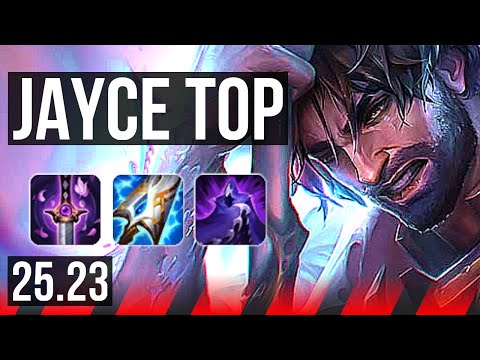 JAYCE vs TRYNDAMERE (TOP) | 10/2/2, Dominating | KR Master | 25.23