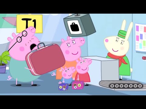 Capa de Peppa Pig Português Brasil | Peppa no aeroporto | Desenhos Animados