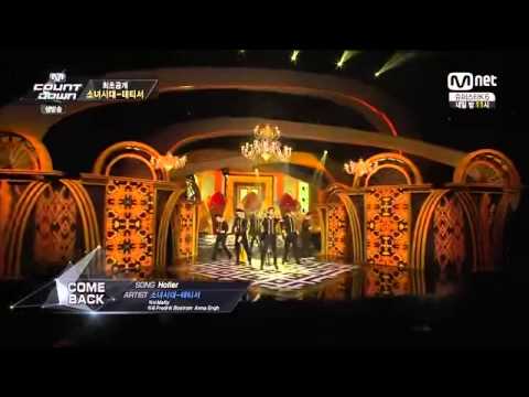 1080p HD 140918 M Countdown Girls' Generation TTS   Adrenaline & Holler   YouTube