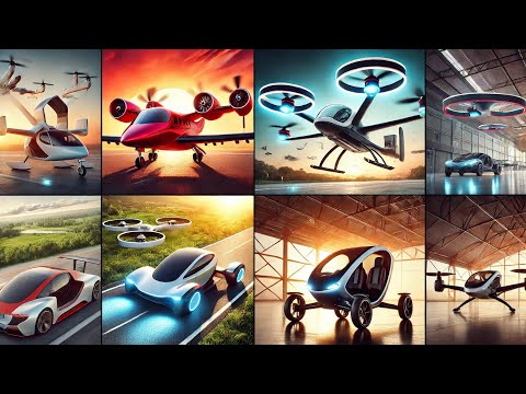 Top 8  Flying Cars | Next-Gen Air Mobility Innovations!
