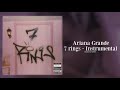 Ariana Grande - 7 rings (Karaoke Instrumental)