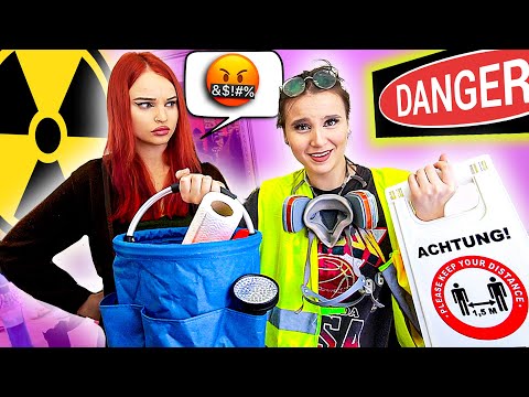 ALLES ENTSORGEN, Messi-Zimmer aufräumen 🤫🏡 (sie dreht durch) - Celina