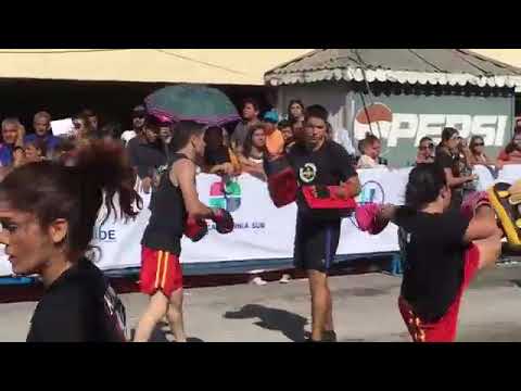 Desfile tradicional en La Paz, BCS
