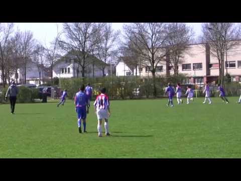 Nieuwland D2 - CSW D1 op 21 april 2013 2e helft