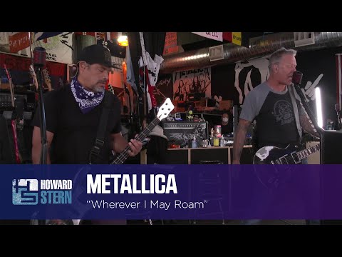 Metallica “Wherever I May Roam” Live on the Stern Show