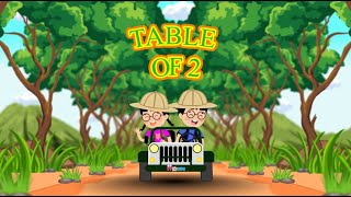 Jungle Adventure: Learning the Table of 2 | Fun & Educational Kids' Math Lesson