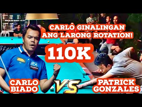Carlo Biado (71) VS Patrick Gonzalez (49) | ROTATION 110k race 13💪