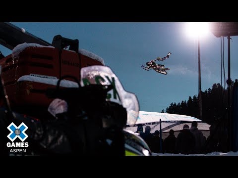 Brett Turcotte wins Snowmobile Freestyle silver | X Games Aspen 2019