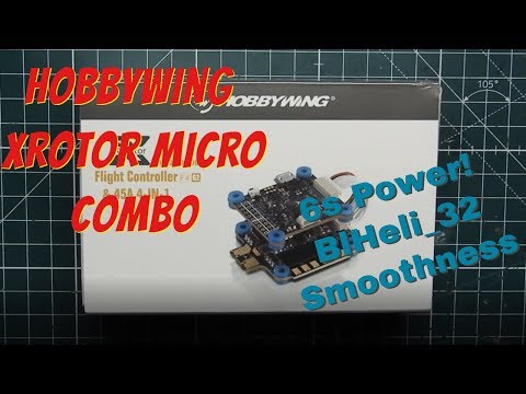 Hobbywing XRotor Micro Combo F4 G2 FC & 45A 4-in-1 ESC - Overview