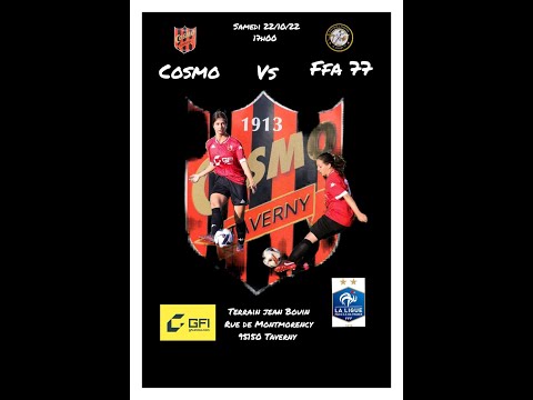 Cosmo Taverny VS FFA 77 - première mi-temps