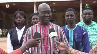 Le Mogho Naaba sacré Wamdé d’or 2026 reçoit son trophée