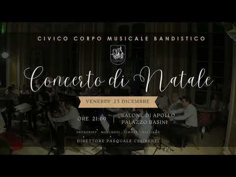 Civico Corpo Musicale Bandistico - Concerto di Natale 2022