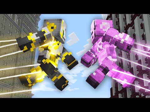 Superheroes vs Supervillains in Minecraft! - Enhanced SMP in Fisk's Superheroes Mod