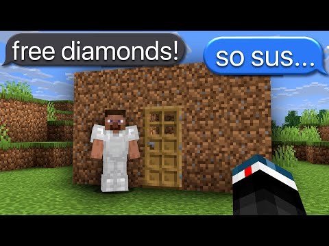 I tested your TERRIBLE scams in Minecraft