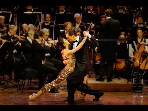  Cyrena Drusine  and  Steinar Refsdal  are  dancing  to  the  tango  "  La Cumparsita  "  in  2019