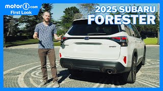 2025 Subaru Forester: First Look Debut