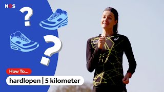 Zo verbeter jij je tijd op de 5 kilometer! Hardlopen met Jill Holterman | How to… | NOS Sport