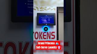 Grand Princess Self-Serve Laundromat Tour: Wash & Dry! #shorts