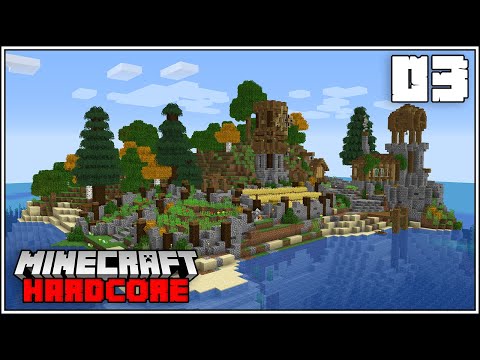 Minecraft Hardcore Let's Play - NEW CROPS FIELDS & EXPLORING!!! - Episode 3