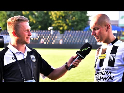 2020-07-10 Sandecja - Stal Mielec 2-1 (2-1), Maciej Korzym