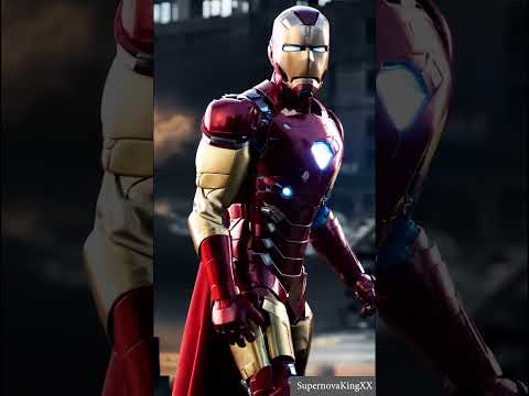 combining iron man and Superman into one superhero   #shorts #marvelstudios #avengers