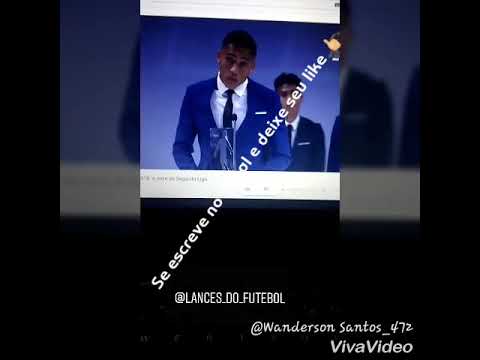 Carlos Vinícius o famoso gás é aplaudido por cr7