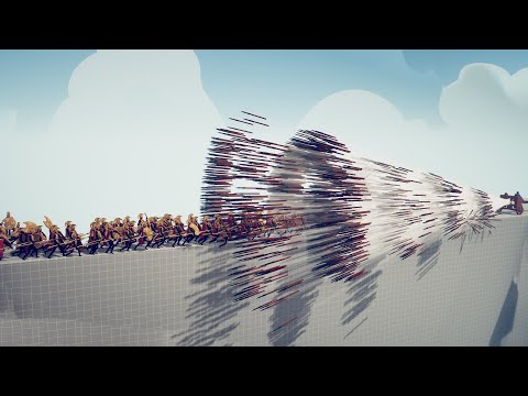 100x SPEARTONS & STONE GIANT vs EVERY GOD - Totally Accurate Battle Simulator TABS