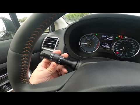 How to Enable or Disable Front Anti-Fog Lights in Subaru XV ( 2012 – 2017 )