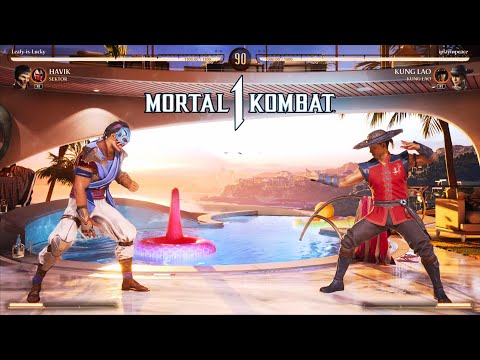 Kung Lao Vs Havik - Mortal Kombat 1