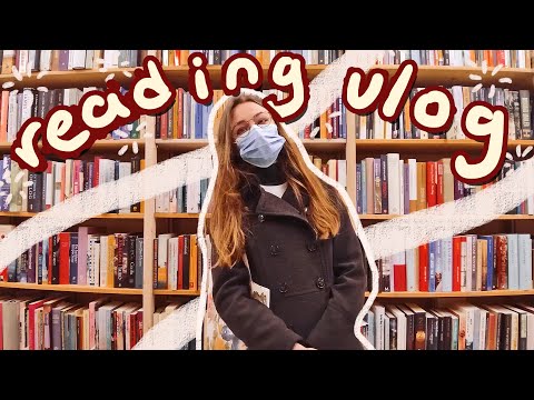 BOOKSHOPPING! ✨(but also starting my thesis📜) | reading vlog #15