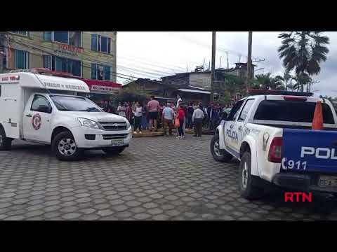 RTN ECUADOR: SE REGISTRA ACCIDENTE DE TRÁNSITO EN PEDRO VICENTE MALDONADO.
