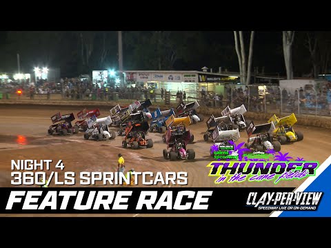 360/LS Sprintcars | Thunder in the Cane Fields (Night 4) - Cairns - 9th Aug 2025 | Clay-Per-View