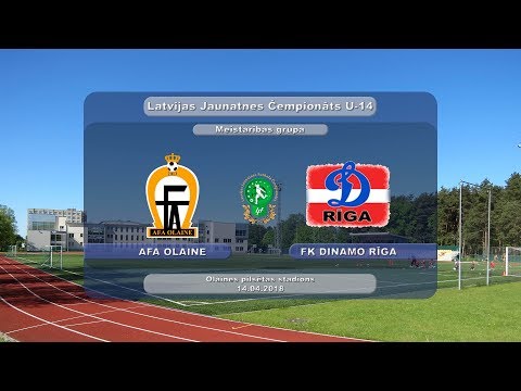 U-14 AFA Olaine - FK Dinamo Rīga (Highlights)